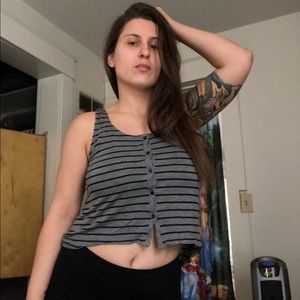 H&M Striped Tank Top